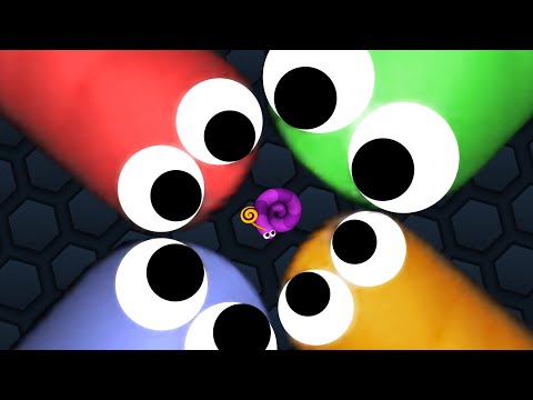 Slither.io 1 Tiny Pro Snake vs Giant Snakes Epic Slitherio Gameplay