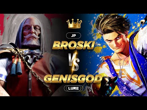 SF6 ⚡️ 🇬🇧 BROSKI (JP) VS 🇪🇸 GENISGOD (LUKE) ⚡️ STREET FIGHTER 6
