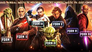 The True Master & Meaning Behind Each Jedi Lightsaber Form