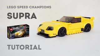 Tutorial - Toyota Supra mk4 Lego Speed Champions 76901 Supra Alternate Build