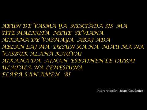 33 min - PADRENUESTRO en ARAMEO a capella Aramaic Voice