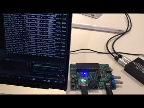 YM2610(B) hardware VGM player (Metal Slug 2 - Stage 1)