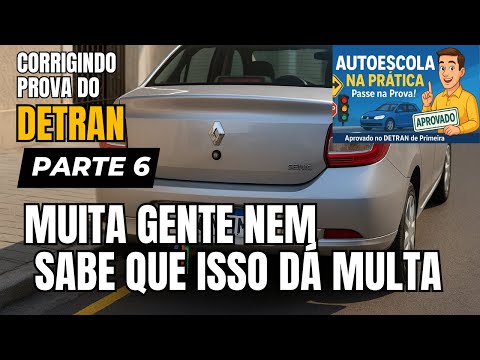 Auto Escola Virtual - Muita gente nem sabe que isso dá multa.