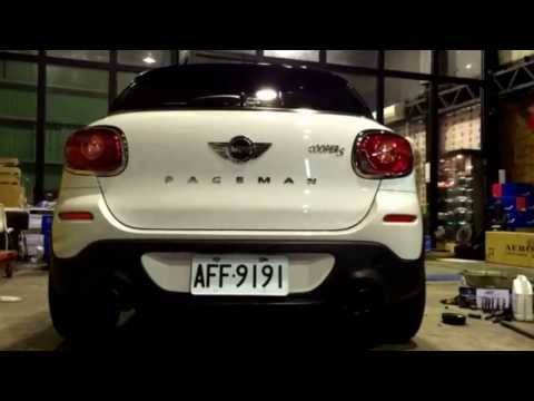 Mini Paceman Akrapovic Exhaust On Variable valve . From Taiwan