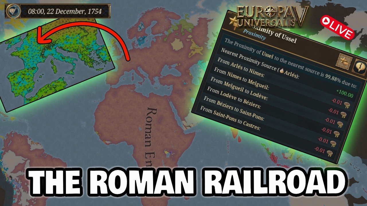 Unlimited Control Push - Castile to Rome World Conquest