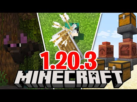 TUTTE LE NOVITÀ del MINI UPDATE - Minecraft ITA 1.20.3