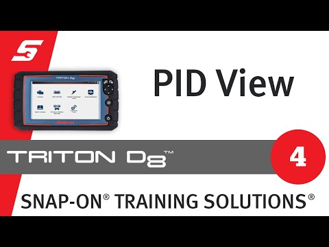 Scanner Data in PID View: TRITON-D8® (Pt. 4/13) | Snap-on Training Solutions®