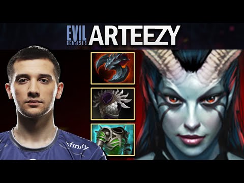 EG.ARTEEZY QUEEN OF PAIN WITH 17 KILLS - DOTA 2 7.26 GAMEPLAY