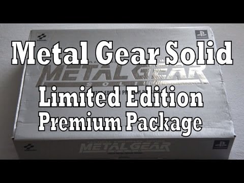 Metal Gear Solid Limited Edition Premium Package Unboxing & Review (Playstation 1)