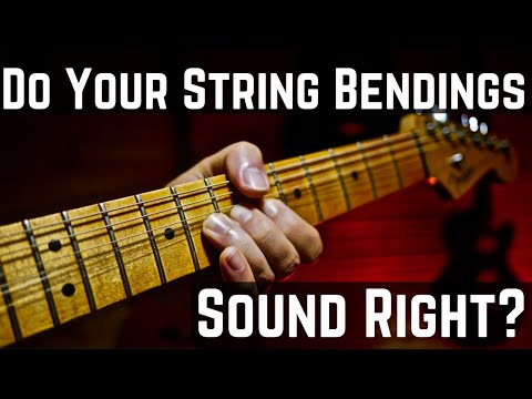 String Bending Tutorial For Guitar Beginner