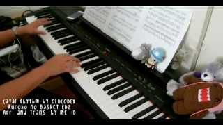 Kuroko no Basket - Catal Rhythm カタルリズム (piano by ear w/ sheets)