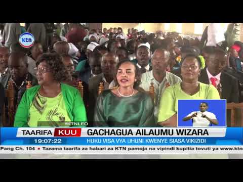 Gachagua Aishutumu Serikali Kwa Ghasia za Kisiasa