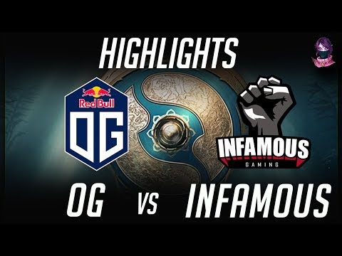 OG vs Infamous TI7 Elimination Highlights The International 2017 by Time 2 Dota #dota2 #ti7