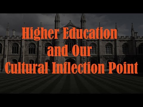 Higher Ed & Our Cultural Inflection Point: JB Peterson/Stephen Blackwood
