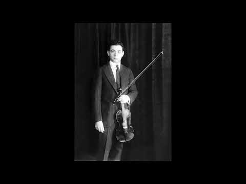 Sascha Jacobsen (violin) - To a Wild Rose (MacDowell, arr. Hartmann) (1928)