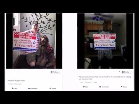 Help Veterans Who Struggle with Fireworks
