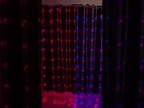 Cortina Led Digital 960L 4 metros RGB Para Decoração