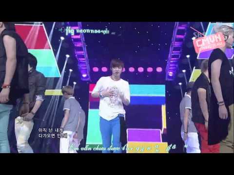 [Vietsub + Kara][120902] Not Over You@Inkigayo