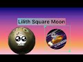 Lilith Square Moon Placement