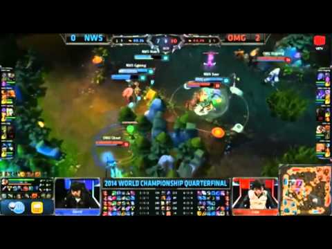 ( highlight )NWS vs OMG [CKTG2014 - Tứ Kết 4][Trận 3](lol)(LMHT)