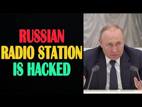 Russian radio station playing Ukrainian anthems, anti-war songs before it is swiftly pulled off air