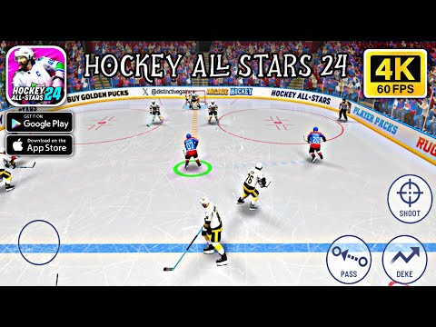 Hockey All Stars 24 || Android - iOS 4K 60fps Gameplay - YouTube