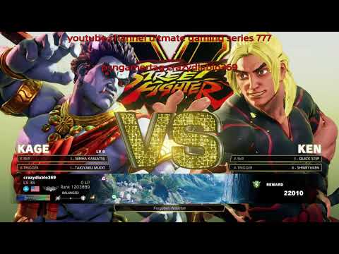 SFV Champion edition - kage Arcade mode (Full) [Street fighter 5 path]