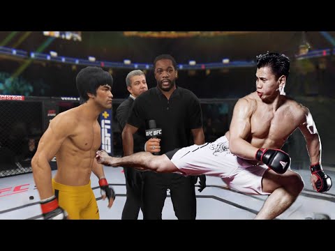 UFC4 Bruce Lee vs. Muay Thai EA Sports UFC 4