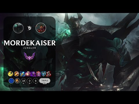 Mordekaiser Jungle vs Graves - EUW Master Patch 12.23