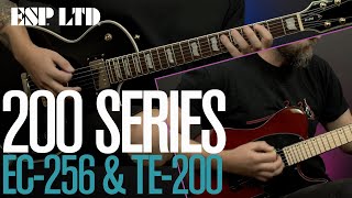 Video thumbnail for ESP LTD EC-256 & TE-200 - Demo by ESP Guitars Australia