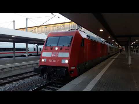 IC1910 von München Hbf nach Dortmund im BR101 Sandwich