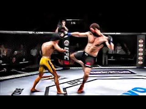 Bruce Lee vs. Ruslan Magomedov (EA Sports UFC 3) - K1 Rules