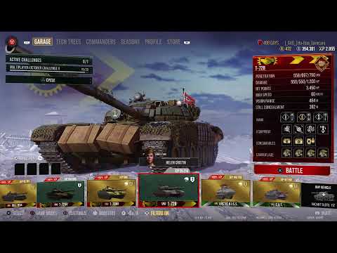 Wot Console #Cold War T-72B