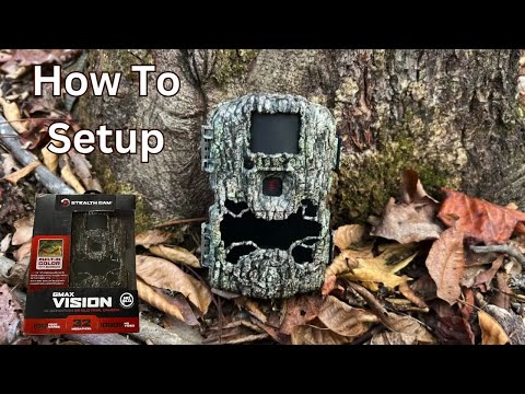 How to setup the Stealth Cam GMAX VISION Trail Camera