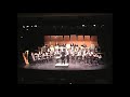 UCLA Wind Ensemble "The Canyon" by Philip Glass