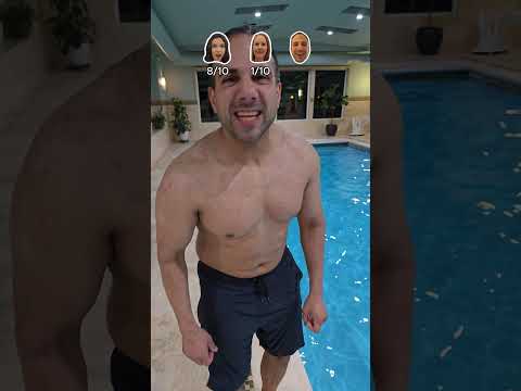 How do you get in the pool?