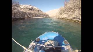 preview picture of video 'Novogodišnji rafting - Part 1'