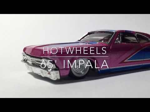 Hotwheels custom 65y CHEVY IMPALA LOWRIDER
