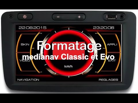 Formatage medianav 4.0.6 Renault Dacia