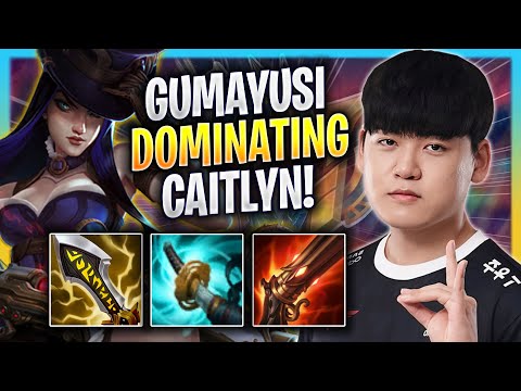 GUMAYUSI DOMINATING WITH CAITLYN! - T1 Gumayusi Plays Caitlyn ADC vs Varus! | Bootcamp 2023