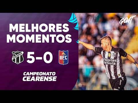 Gols e lances de Ceará x Barbalha