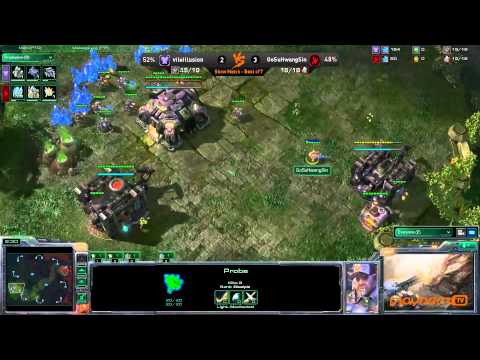 Playhem Showmatch: Illusion (T) vs HwangSin (P) - Game 6 part 1/2