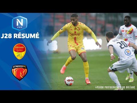J28 | US Orléans - Le Mans FC (2-1), le résumé | National FFF 2021-2022