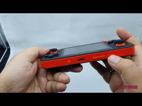 Unboxing and play quick Games with ANBERNIC RG350