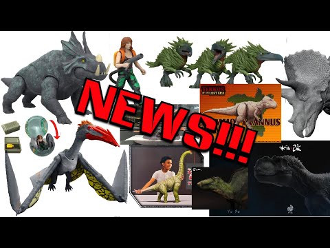 NEWS!!! Full galleries of new Mattel Jurassic World Reimagined sets revealed with preorders! & more!