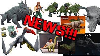 NEWS!!! Full galleries of new Mattel Jurassic World Reimagined sets revealed with preorders! & more!
