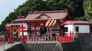 頴娃町　みやびの湯　からの釜蓋神社