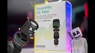 Video thumbnail for Best Microphone for Smartphone Vloggers?? | Saramonic SmartMic Mini UC Review by Gino Cruz