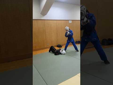 掴み投げありのスパーリング#武道塾 #空手