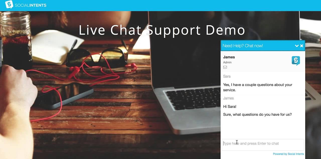 Wix Live Chat by Social Intents